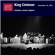 King Crimson - December 13, 1972 - Rainbow, London, England